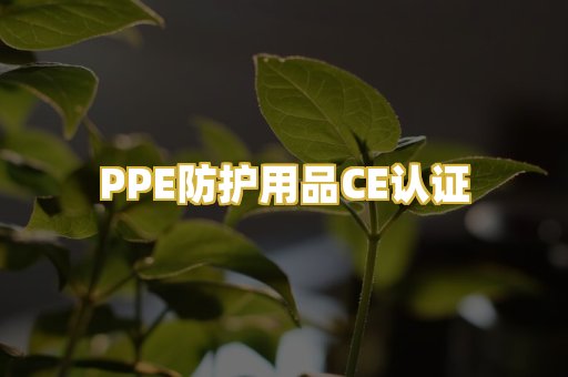 PPE防护用品CE认证